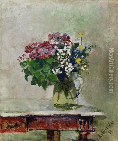 Blumen Oil Painting - Robert Kohl