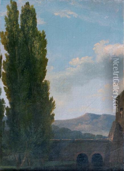 Paysage D'italie 
Toile Oil Painting - Pierre-Athanase Chauvin