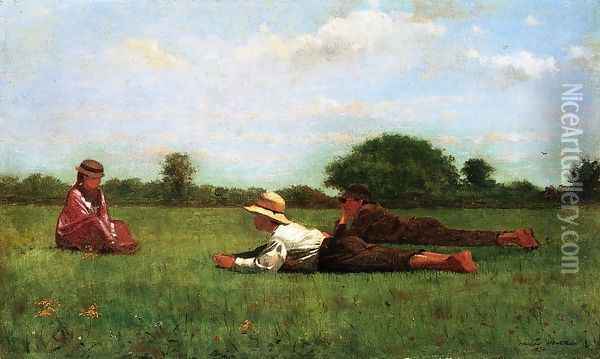 Enchanted Oil Painting - Winslow Homer