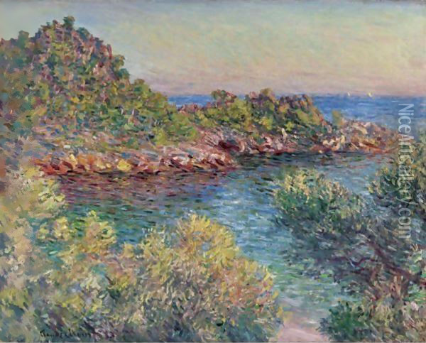 Pres Monte-Carlo Oil Painting - Claude Oscar Monet