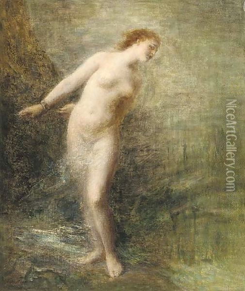 Andromeda Oil Painting - Ignace Henri Jean Fantin-Latour
