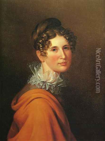 Portrait of Margaretta Peale Oil Painting - James Peale