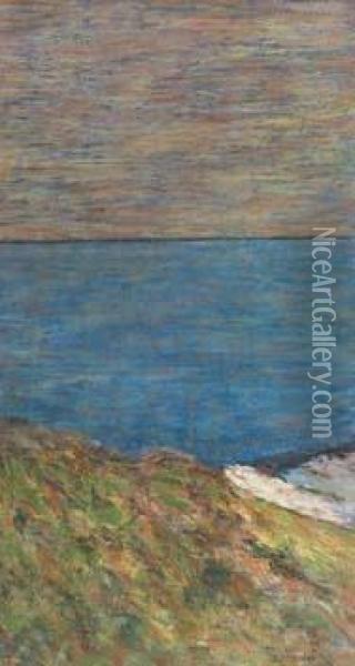 Sul Mare Oil Painting - Alberto Bonomi