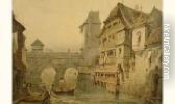 Nuremberg Oil Painting - Samuel Prout
