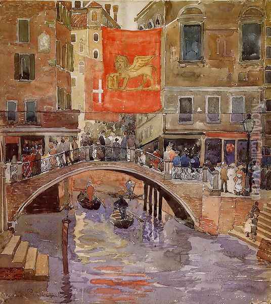 Venice 2 Oil Painting - Maurice Brazil Prendergast