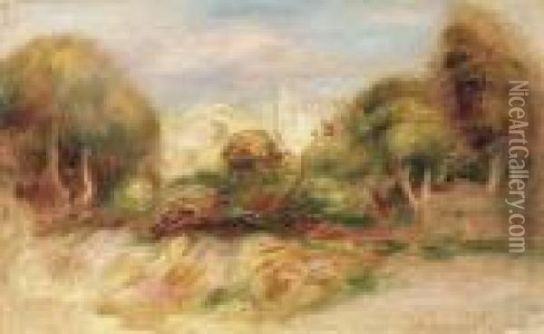 Paysage Du Midi Oil Painting - Pierre Auguste Renoir