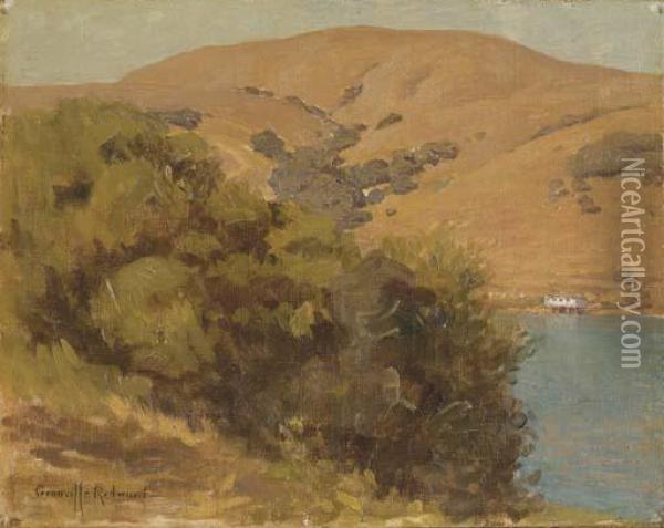 View Of The Bay Oil Painting - Granville Redmond