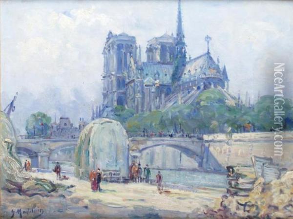 Paris Oil Painting - Gustave Madelain