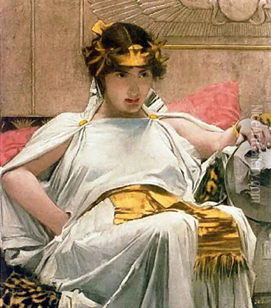 Cleopatra 651888 Oil Painting - John William Waterhouse
