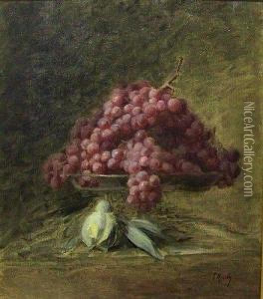 Coupe De Raisins Oil Painting - Alfred Rouby
