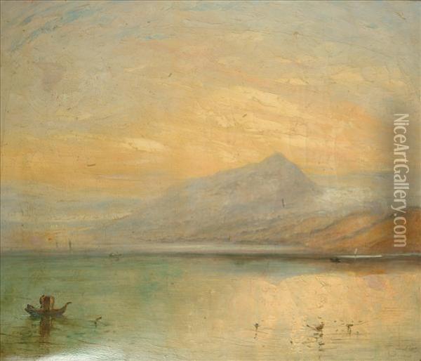 After Joseph Mallord William Turner The Bluerigi Oil Painting - Joseph Mallord William Turner