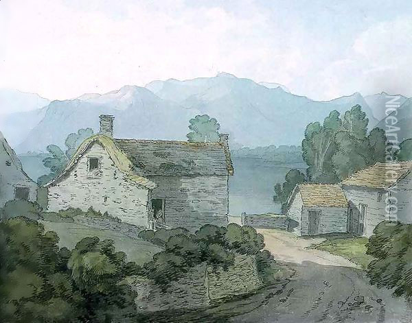 On Ullswater, Cumberland Oil Painting - John White Abbott