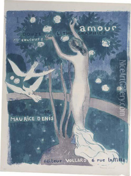 Amour (couverture) Oil Painting - Maurice Denis