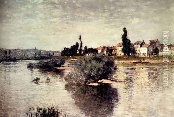 The Seine At Lavacourt Oil Painting - Claude Oscar Monet