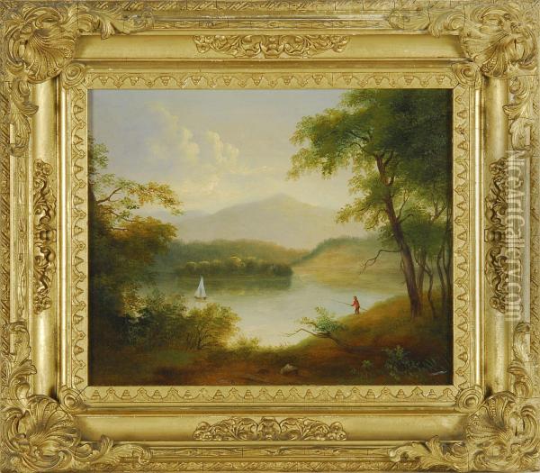 Vermont Scenery Oil Painting - Charles Codman