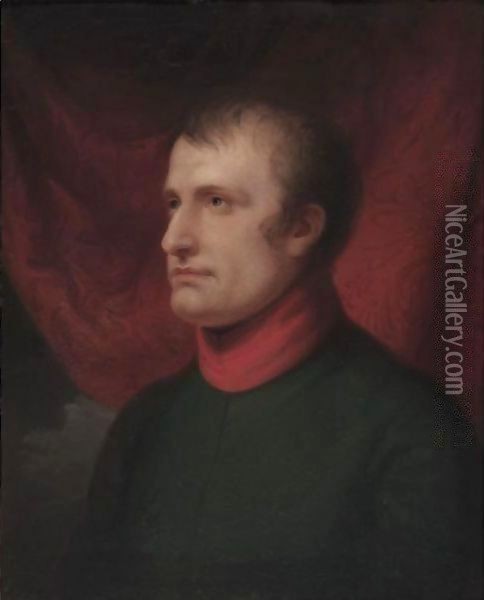 Portrait Of Napoleon Bonaparte Oil Painting - Rembrandt Peale