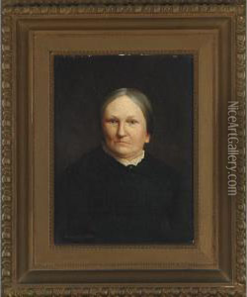 Grandmother Of Ernie Oil Painting - Henry Harold Vickers