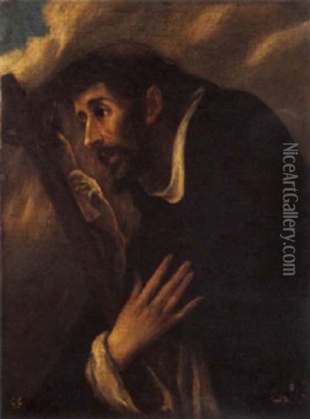 San Francesco In Preghiera Oil Painting -  El Greco