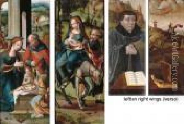Verso Oil Painting - Pieter Coecke Van Aelst