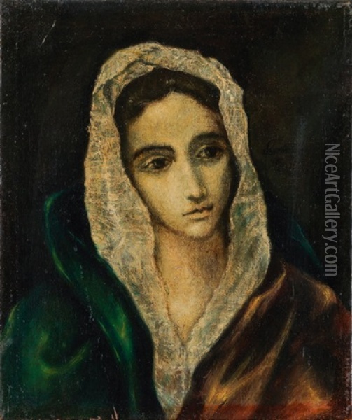 Weibliche Heilige Oil Painting -  El Greco