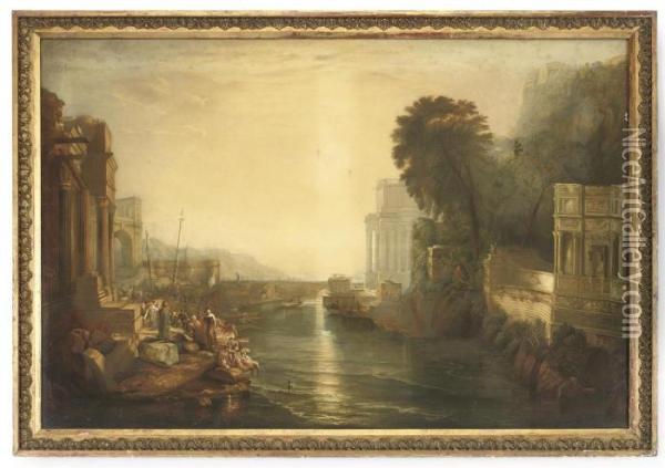 Dido Building Carthage, Or The Rise Of The Carthaginianempire Oil Painting - Joseph Mallord William Turner