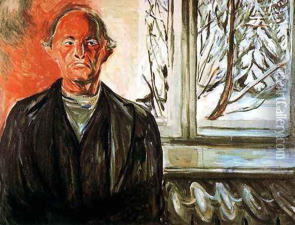 By the Window Oil Painting - Edvard Munch