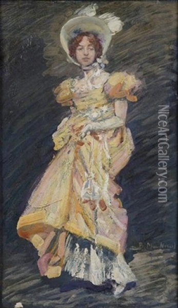 The Nineties Oil Painting - Bessie MacNicol