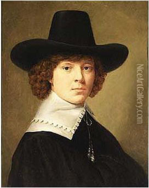 Dutch, Active Circa 1632 Oil Painting - Jeppe Jorgen Sonne