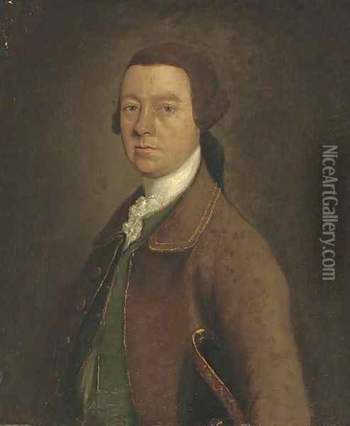 Portrait of Sir Francis Skipwith, 3rd Bt., Oil Painting - Thomas Gainsborough