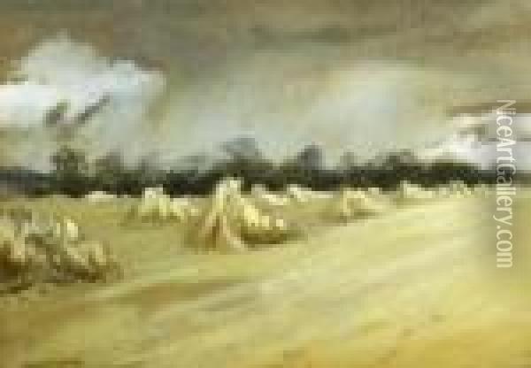Haystacks Oil Painting - John Constable