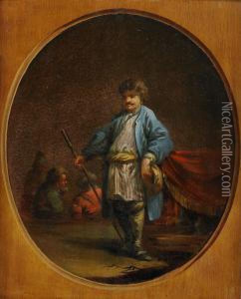 Jean Baptiste Oil Painting - Jan-Baptiste Vanmour