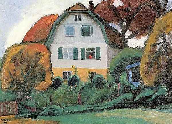 The Russians' House Oil Painting - Gabriele Munter