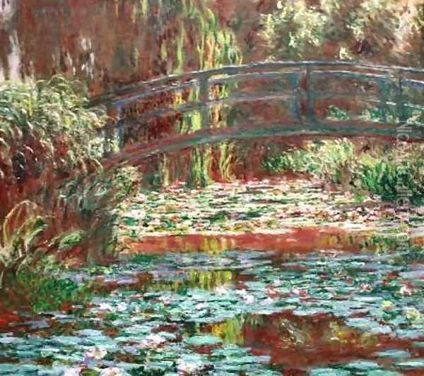 Water Lily Pool Oil Painting - Claude Oscar Monet