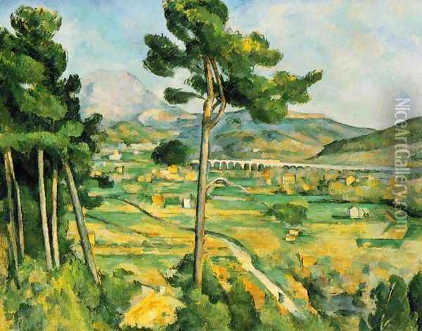 Mont Sainte Victoire (Metropolitan) Oil Painting - Paul Cezanne