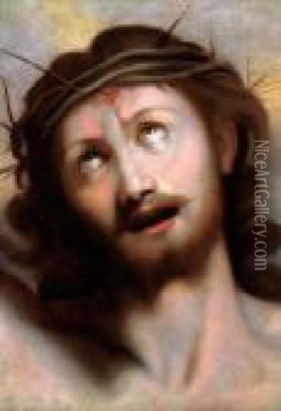Testa Di Cristo Morente Sulla Croce Oil Painting - Federico Fiori Barocci
