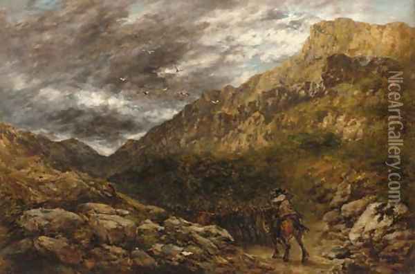 The coming storm Oil Painting - David Cox