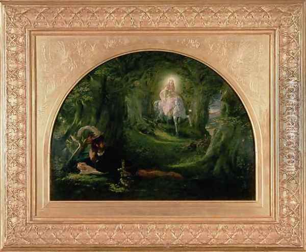 La Belle Dame Sans Merci The Story of Thomas Rhymer Oil Painting - Sir Joseph Noel Paton