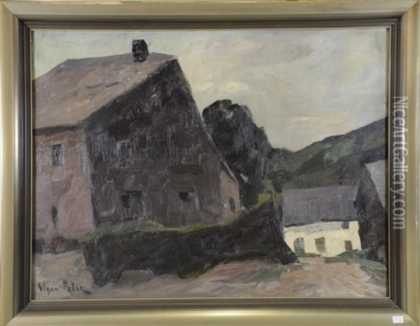 Bourguemont Oil Painting - Elysee Fabry