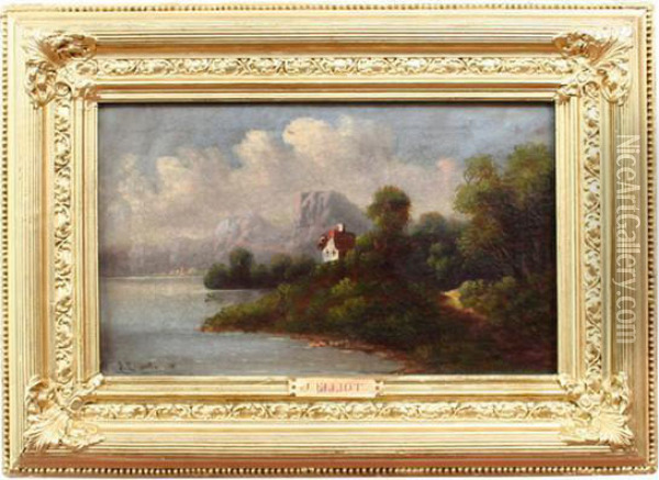 U Horskeho Jezera Oil Painting - John Elliott