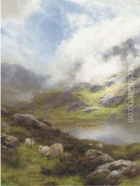As Sunshine Cleareth Mist Away Oil Painting - Peter Graham