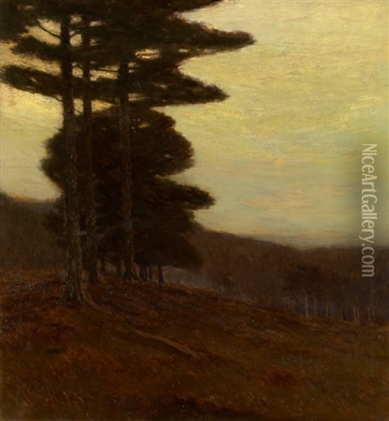 Forest Edge Oil Painting - Charles Warren Eaton