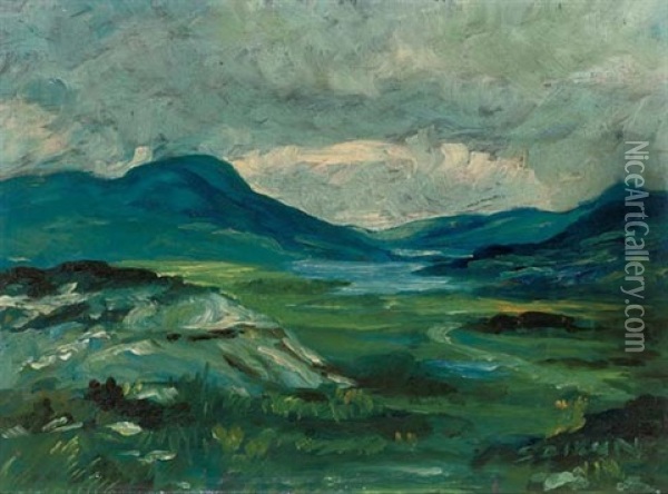 Lakes, Killarney Oil Painting - Sean Dixon