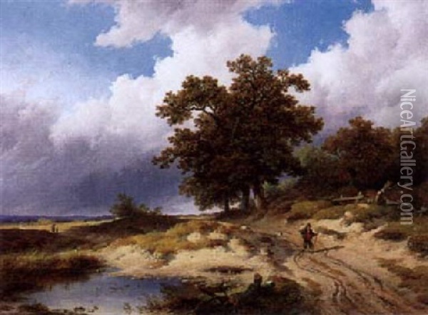 Weite Landschaft Oil Painting - Remigius Adrianus van Haanen