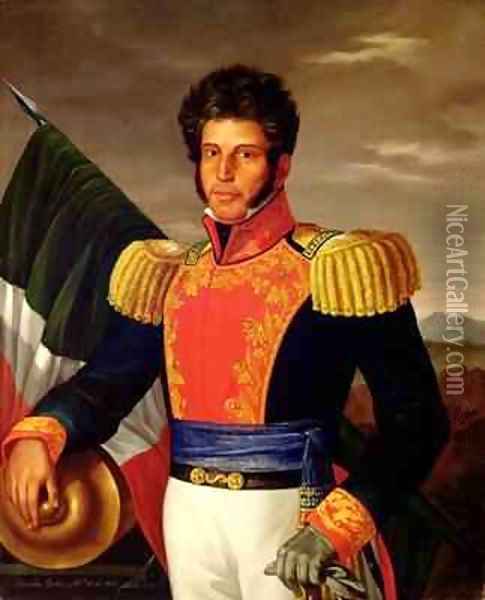 Vicente Guerrero 1783-1831 Oil Painting - Anacleto Escutia