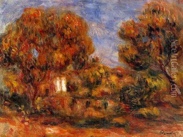 Landscape2 2 Oil Painting - Pierre Auguste Renoir