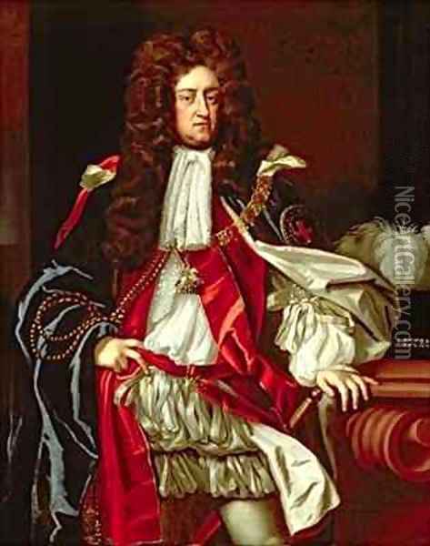 Prince George of Denmark 1653-1708 2 Oil Painting - Michael Dahl