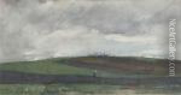 The Hilltop Oil Painting - Floris Arntzenius