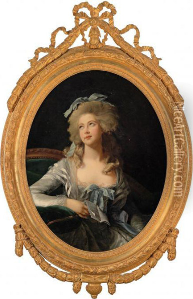 Ritratto Di Madame Grand Oil Painting - Elisabeth Vigee-Lebrun