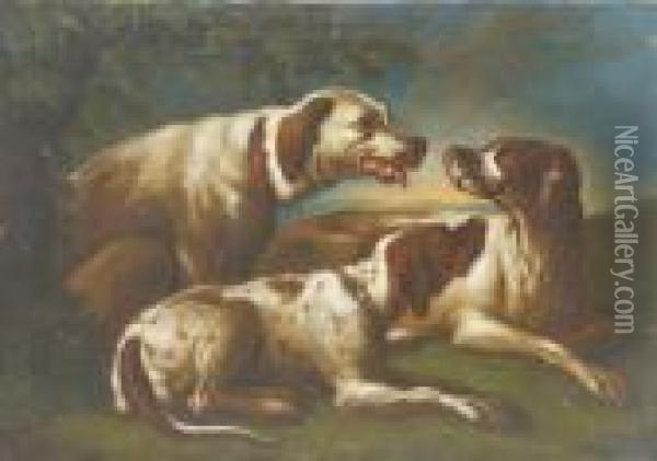 Cani Da Caccia Oil Painting - Frans Snyders