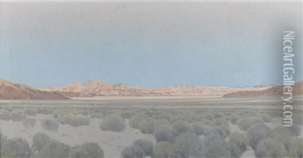 Desert Shadows Oil Painting - Fernand Harvey Lungren